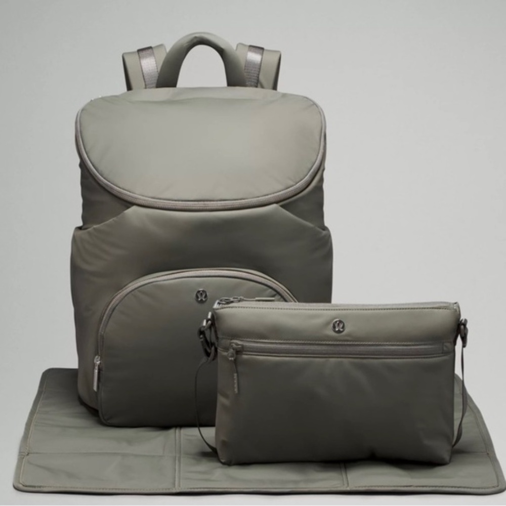 Limited Edition Grey Lululemon New Parent Backpack